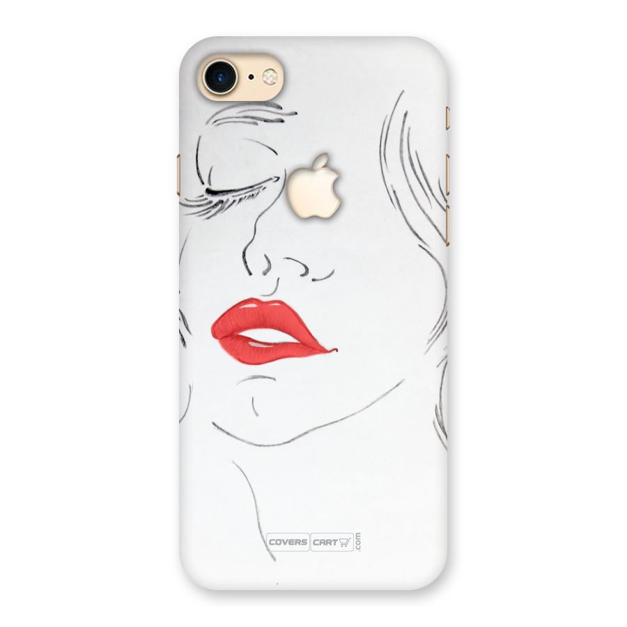 Classy Girl Back Case for iPhone 7 Apple Cut