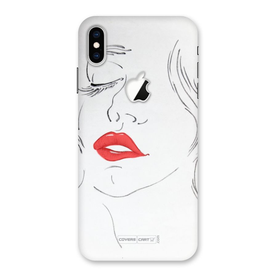 Classy Girl Back Case for iPhone XS Max Apple Cut
