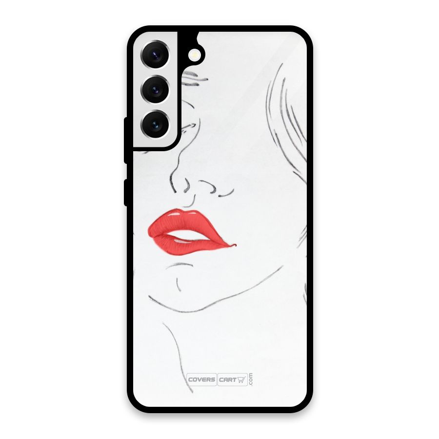 Classy Girl Glass Back Case for Galaxy S22 Plus 5G