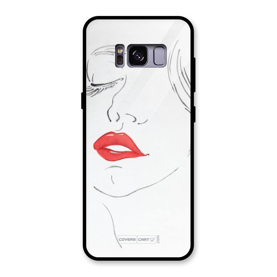 Classy Girl Glass Back Case for Galaxy S8