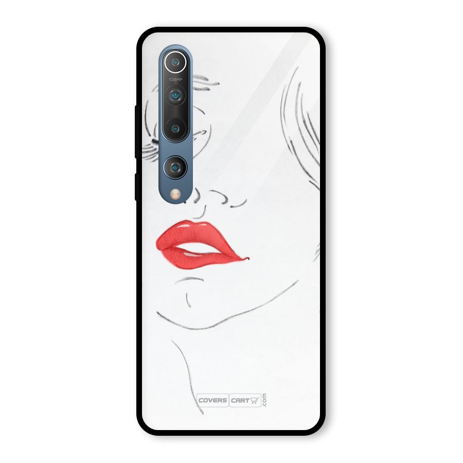 Classy Girl Glass Back Case for Mi 10