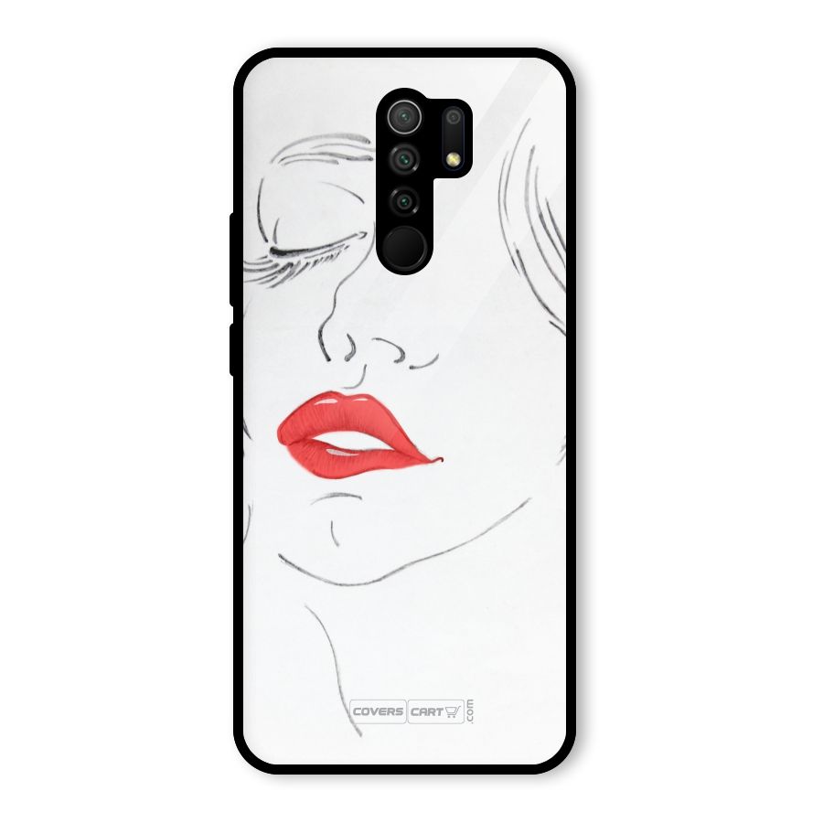 Classy Girl Glass Back Case for Poco M2
