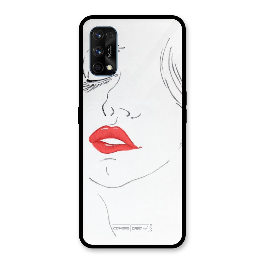 Classy Girl Glass Back Case for Realme 7 Pro