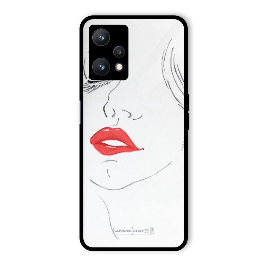 Classy Girl Glass Back Case for Realme 9 Pro 5G