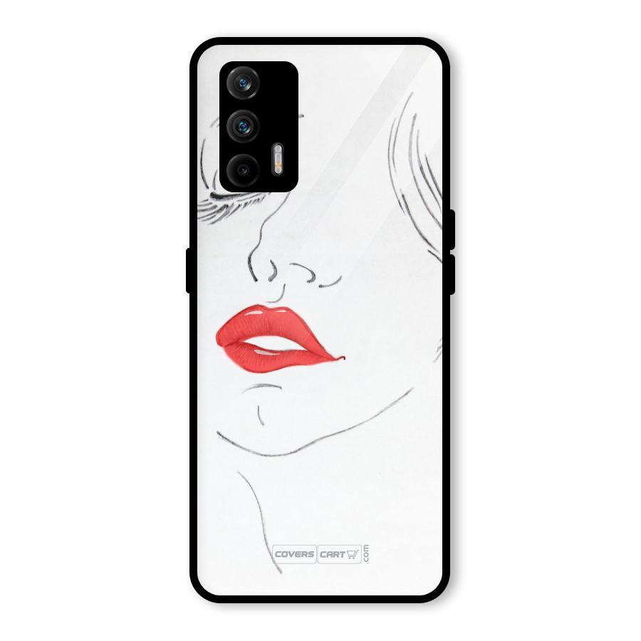 Classy Girl Glass Back Case for Realme GT 5G