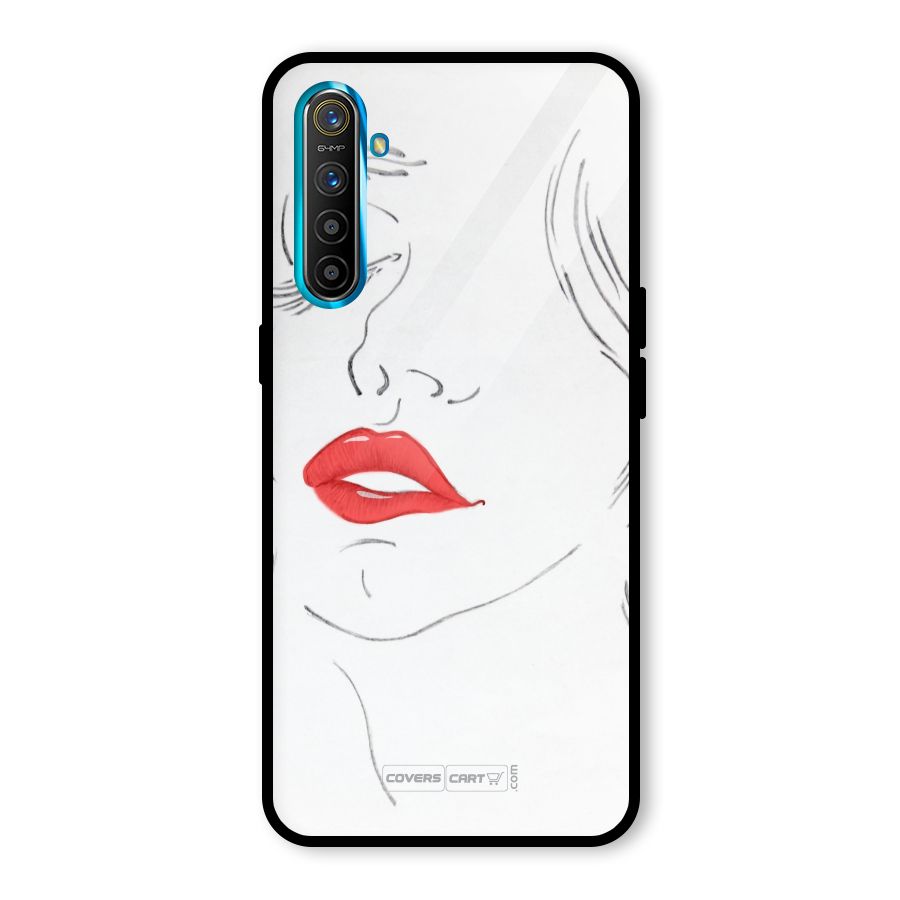 Classy Girl Glass Back Case for Realme X2