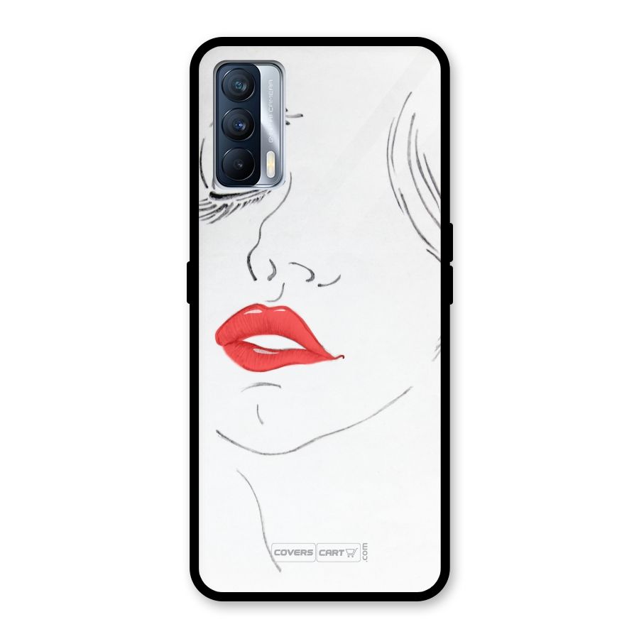 Classy Girl Glass Back Case for Realme X7