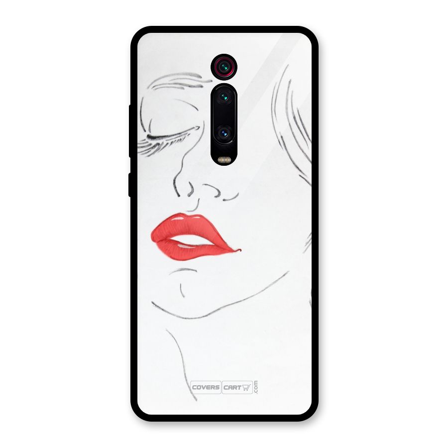 Classy Girl Glass Back Case for Redmi K20 Pro