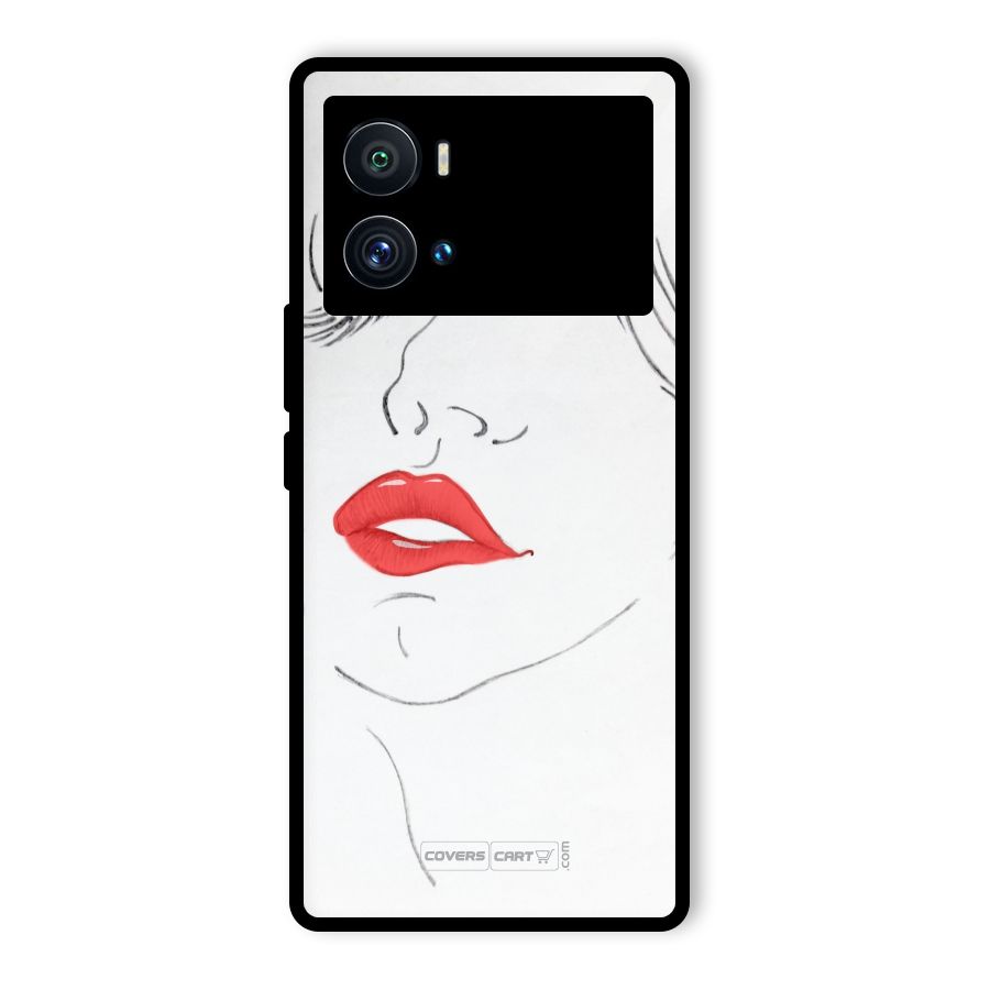 Classy Girl Glass Back Case for Vivo iQOO 9 Pro