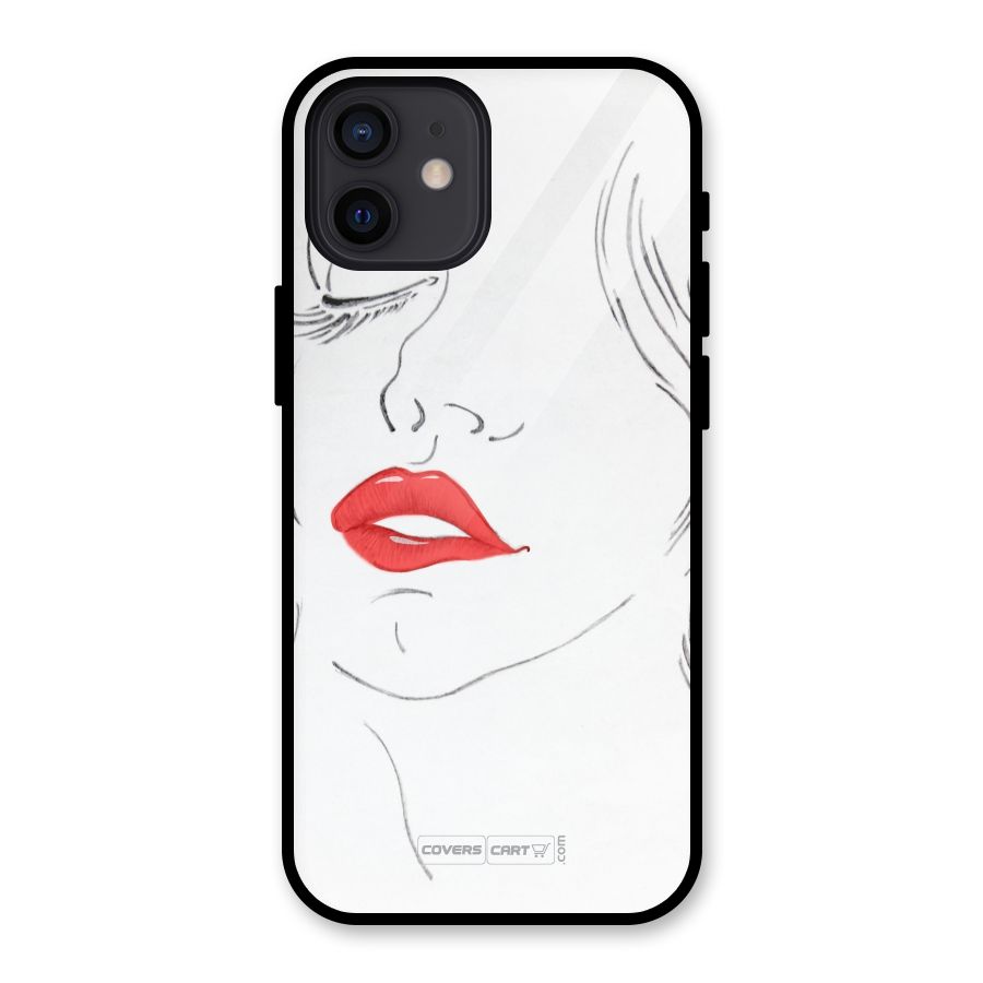 Classy Girl Glass Back Case for iPhone 12