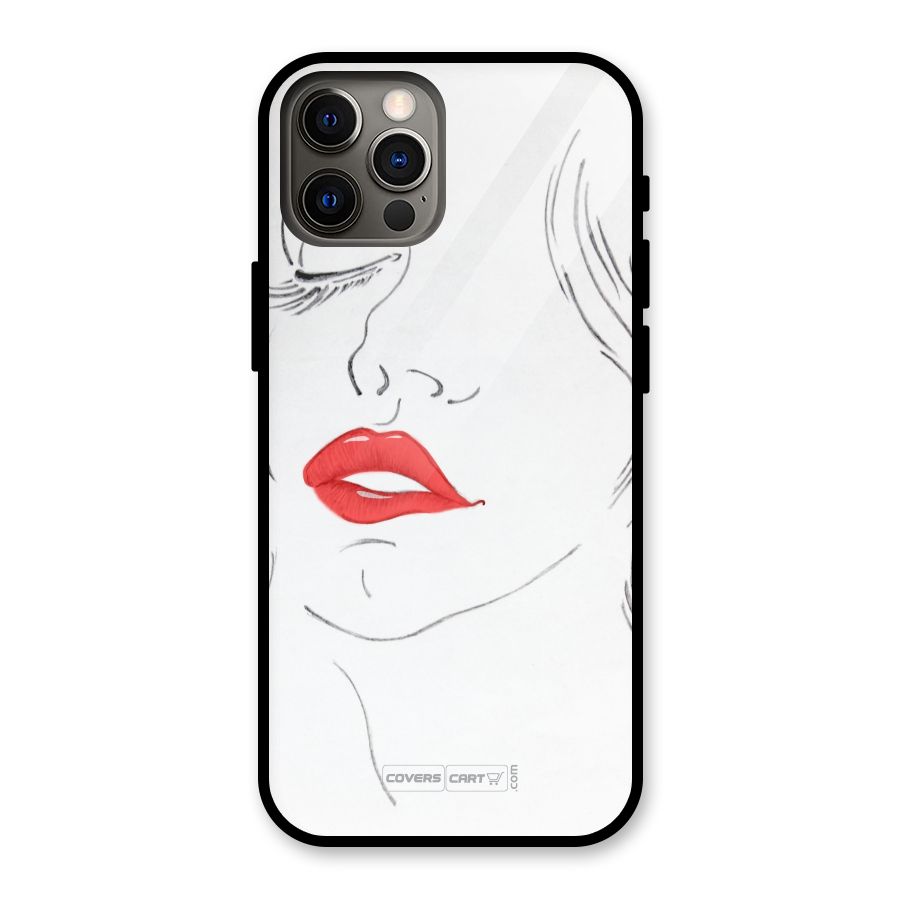 Classy Girl Glass Back Case for iPhone 12 Pro