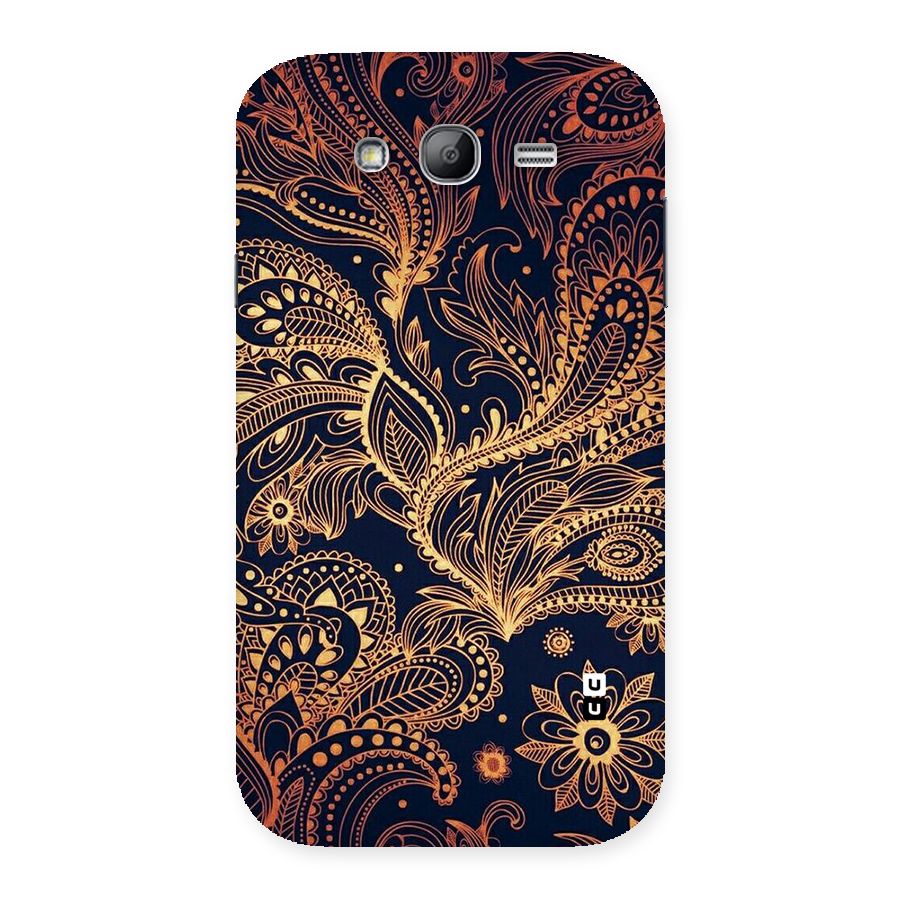 Classy Golden Leafy Design Back Case for Galaxy Grand Neo Plus