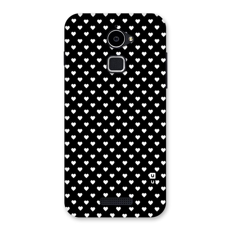 Classy Hearty Polka Back Case for Coolpad Note 3 Lite