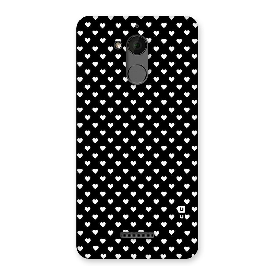 Classy Hearty Polka Back Case for Coolpad Note 5