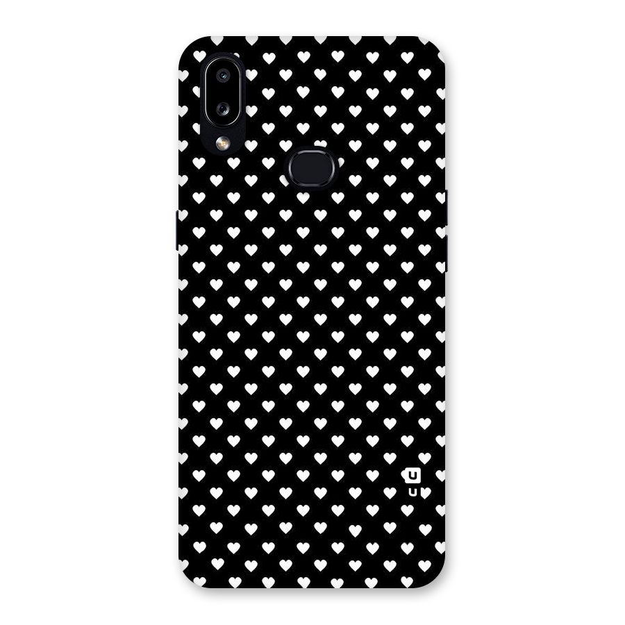 Classy Hearty Polka Back Case for Galaxy A10s