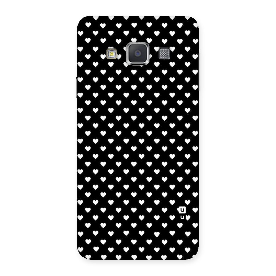 Classy Hearty Polka Back Case for Galaxy A3