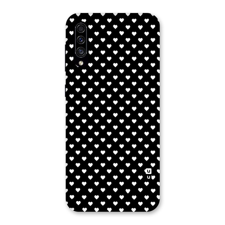 Classy Hearty Polka Back Case for Galaxy A30s