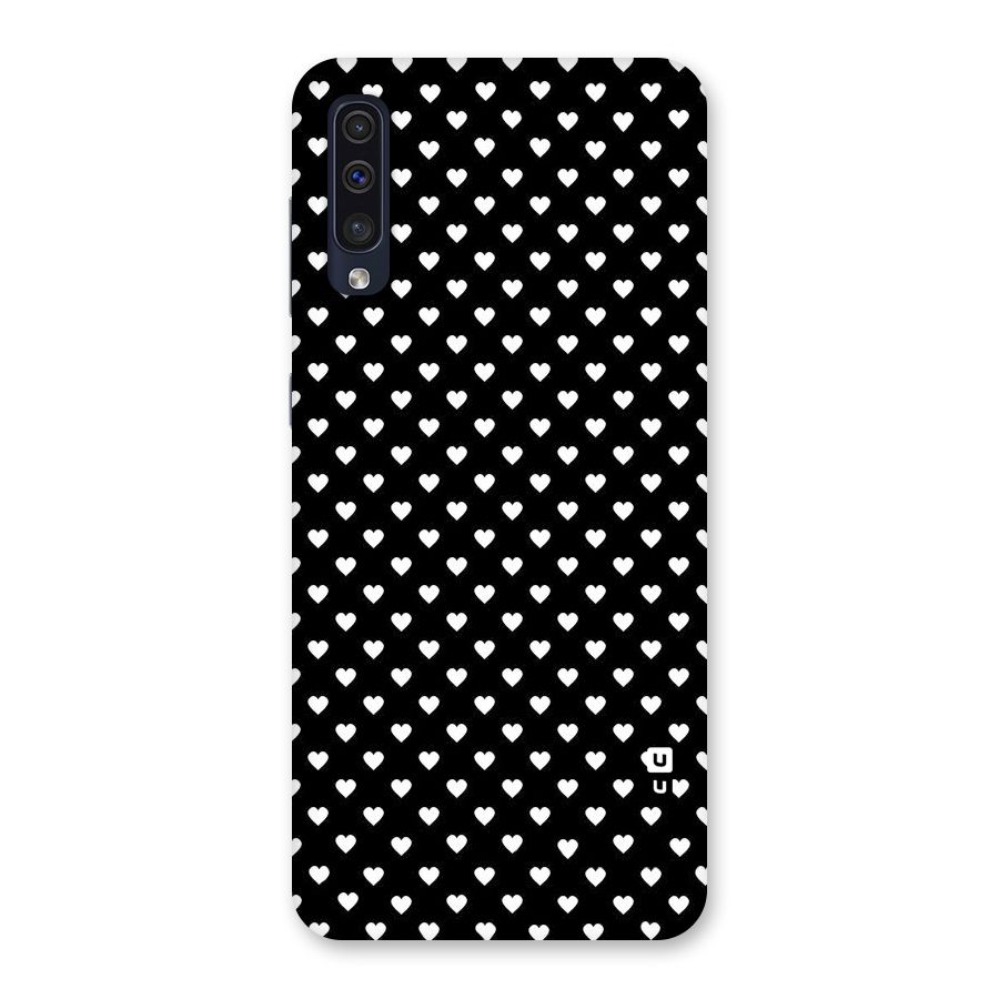 Classy Hearty Polka Back Case for Galaxy A50s