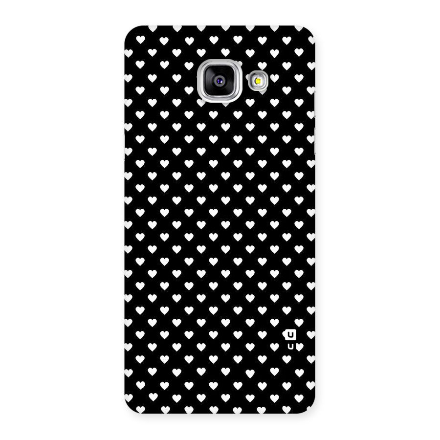 Classy Hearty Polka Back Case for Galaxy A5 2016