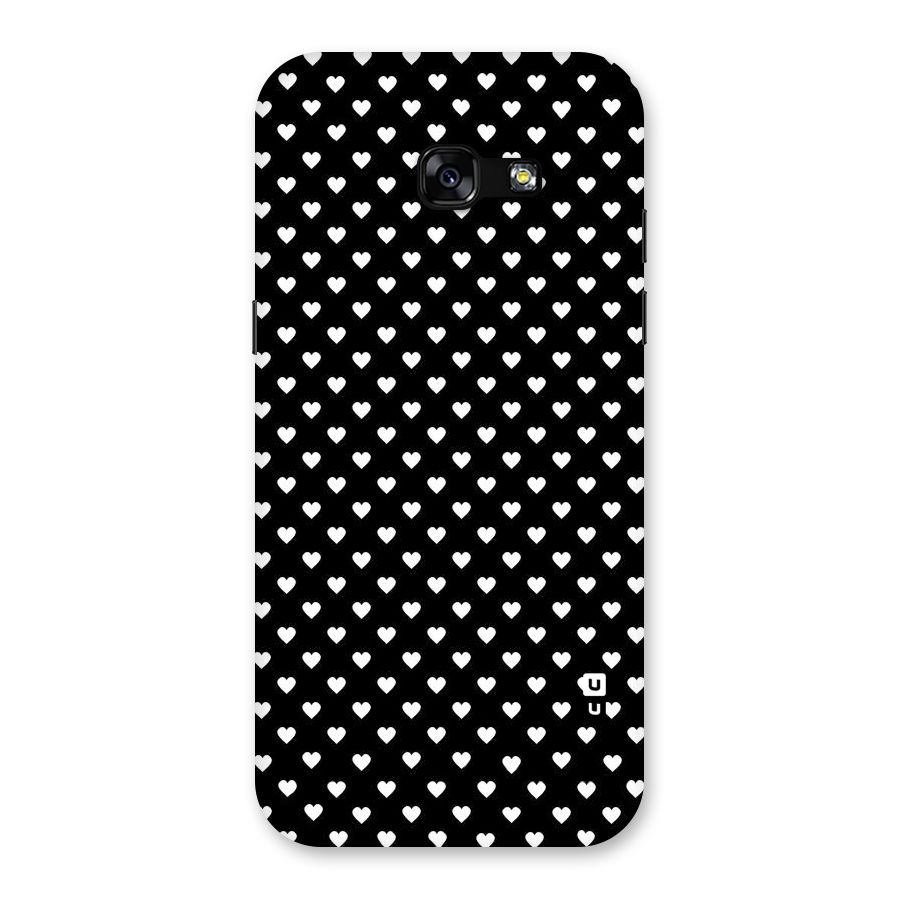 Classy Hearty Polka Back Case for Galaxy A5 2017
