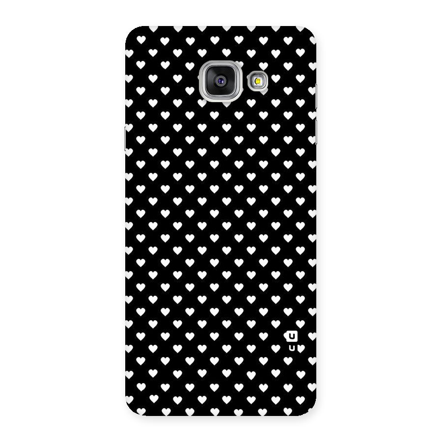 Classy Hearty Polka Back Case for Galaxy A7 2016