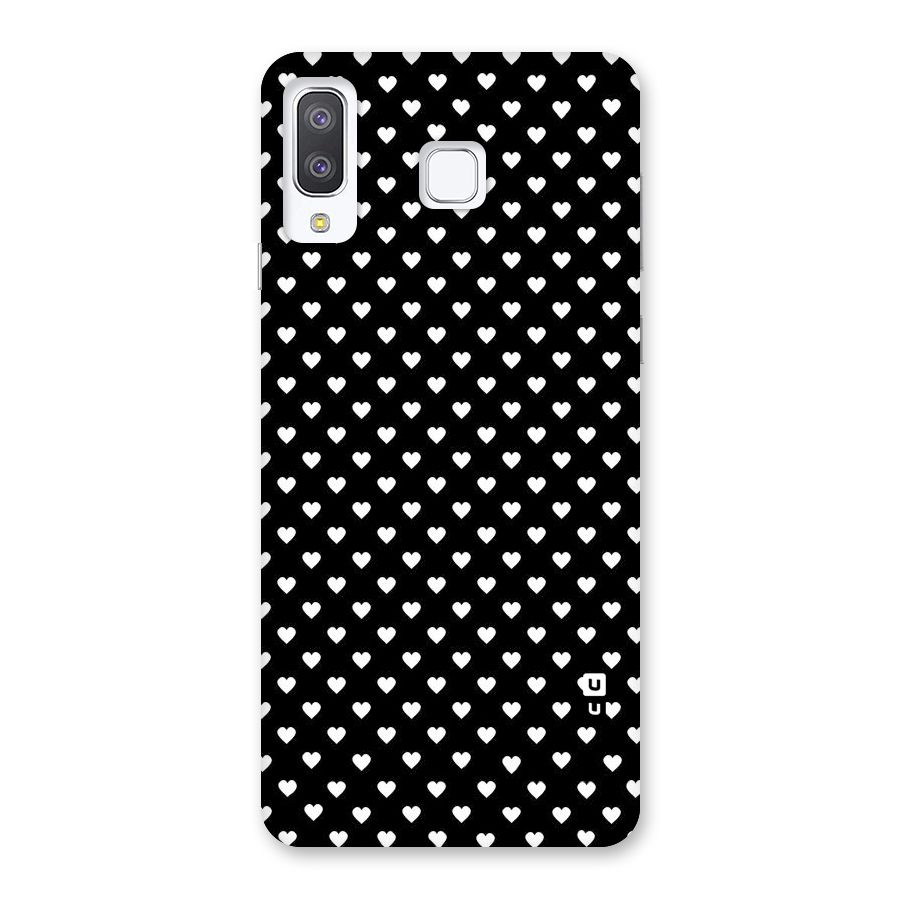 Classy Hearty Polka Back Case for Galaxy A8 Star