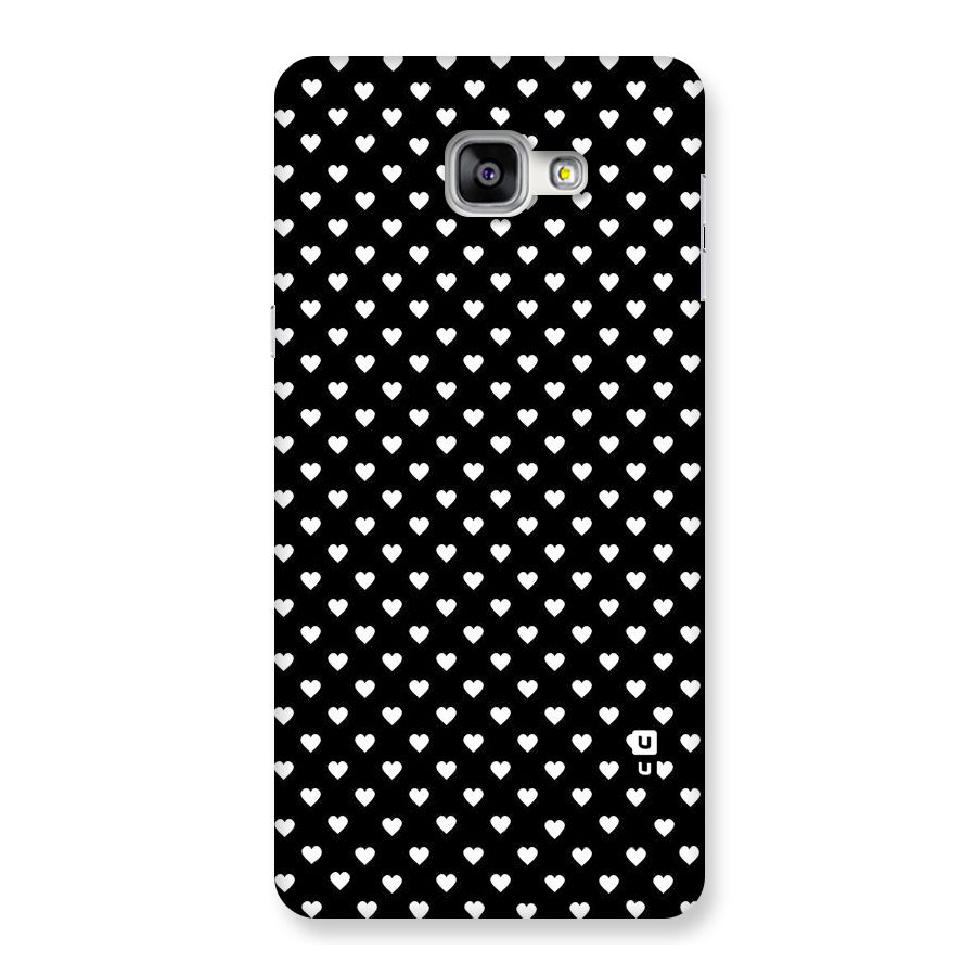 Classy Hearty Polka Back Case for Galaxy A9