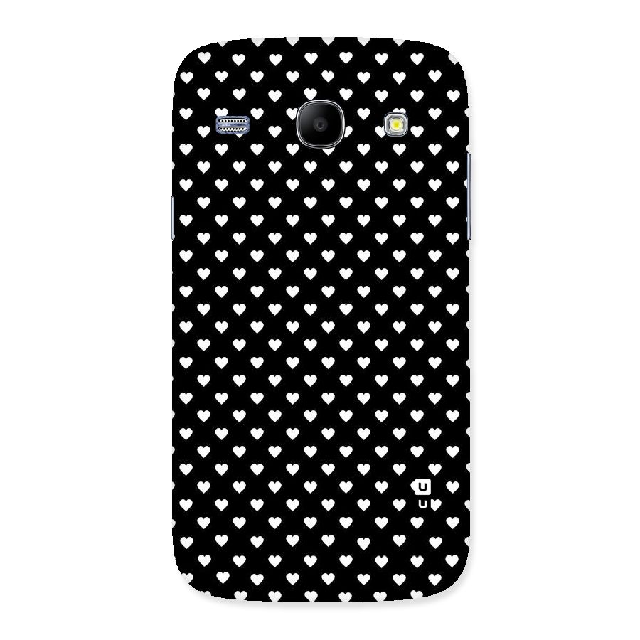 Classy Hearty Polka Back Case for Galaxy Core
