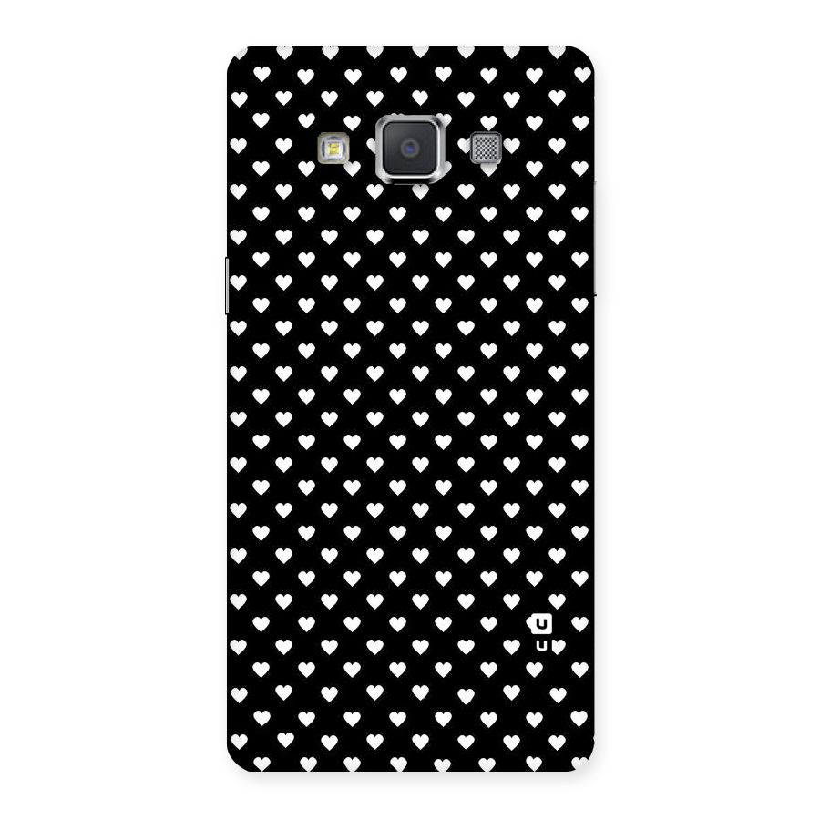 Classy Hearty Polka Back Case for Galaxy Grand 3