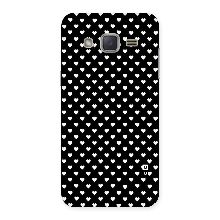 Classy Hearty Polka Back Case for Galaxy J2