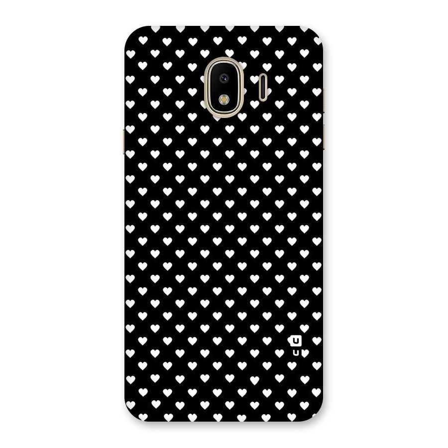 Classy Hearty Polka Back Case for Galaxy J4