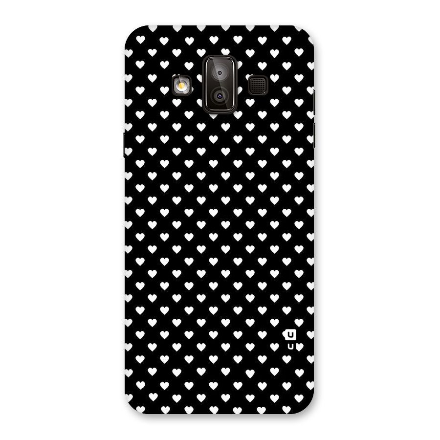 Classy Hearty Polka Back Case for Galaxy J7 Duo