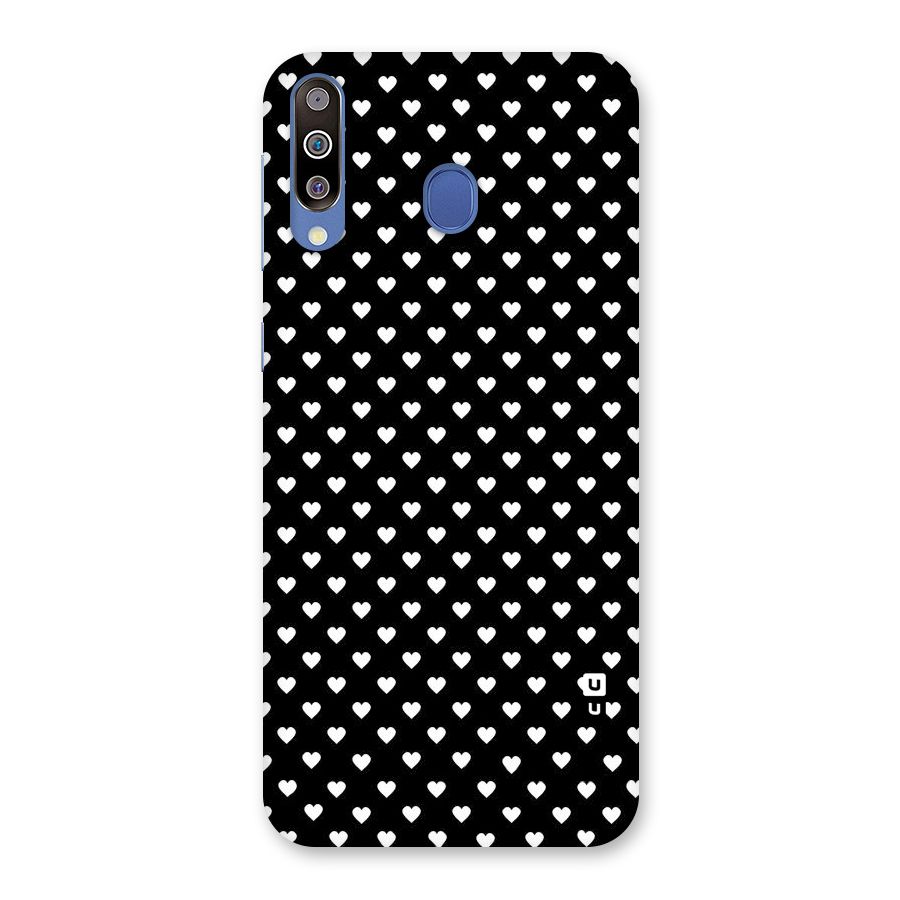 Classy Hearty Polka Back Case for Galaxy M30