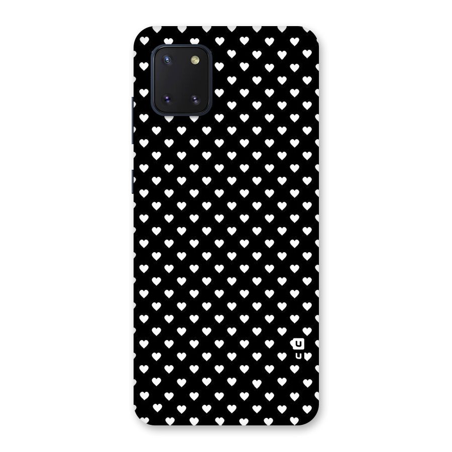 Classy Hearty Polka Back Case for Galaxy Note 10 Lite