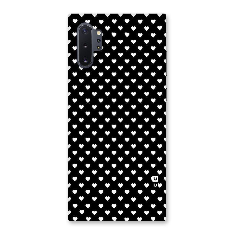 Classy Hearty Polka Back Case for Galaxy Note 10 Plus