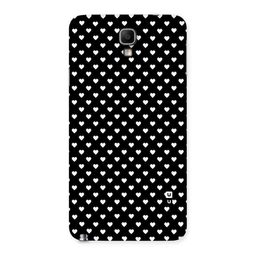 Classy Hearty Polka Back Case for Galaxy Note 3 Neo