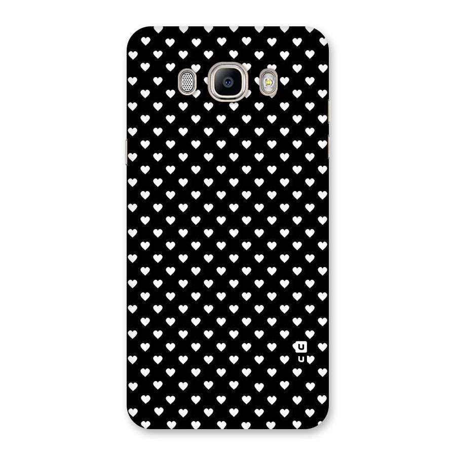 Classy Hearty Polka Back Case for Galaxy On8