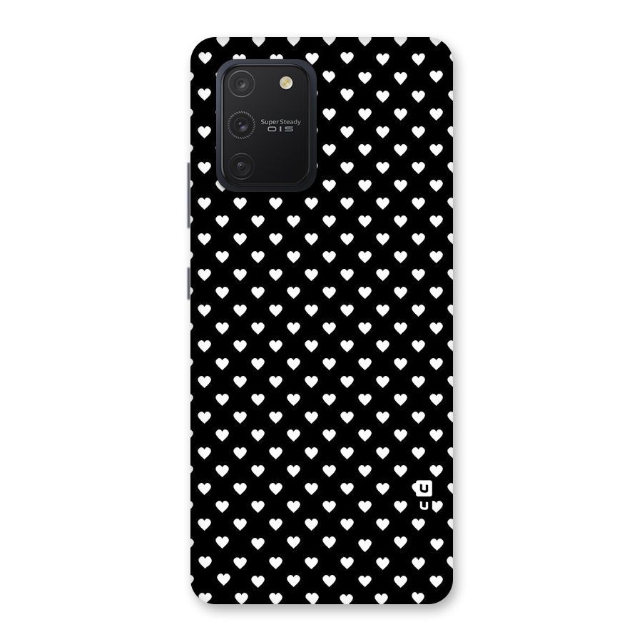 Classy Hearty Polka Back Case for Galaxy S10 Lite