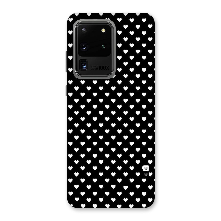 Classy Hearty Polka Back Case for Galaxy S20 Ultra