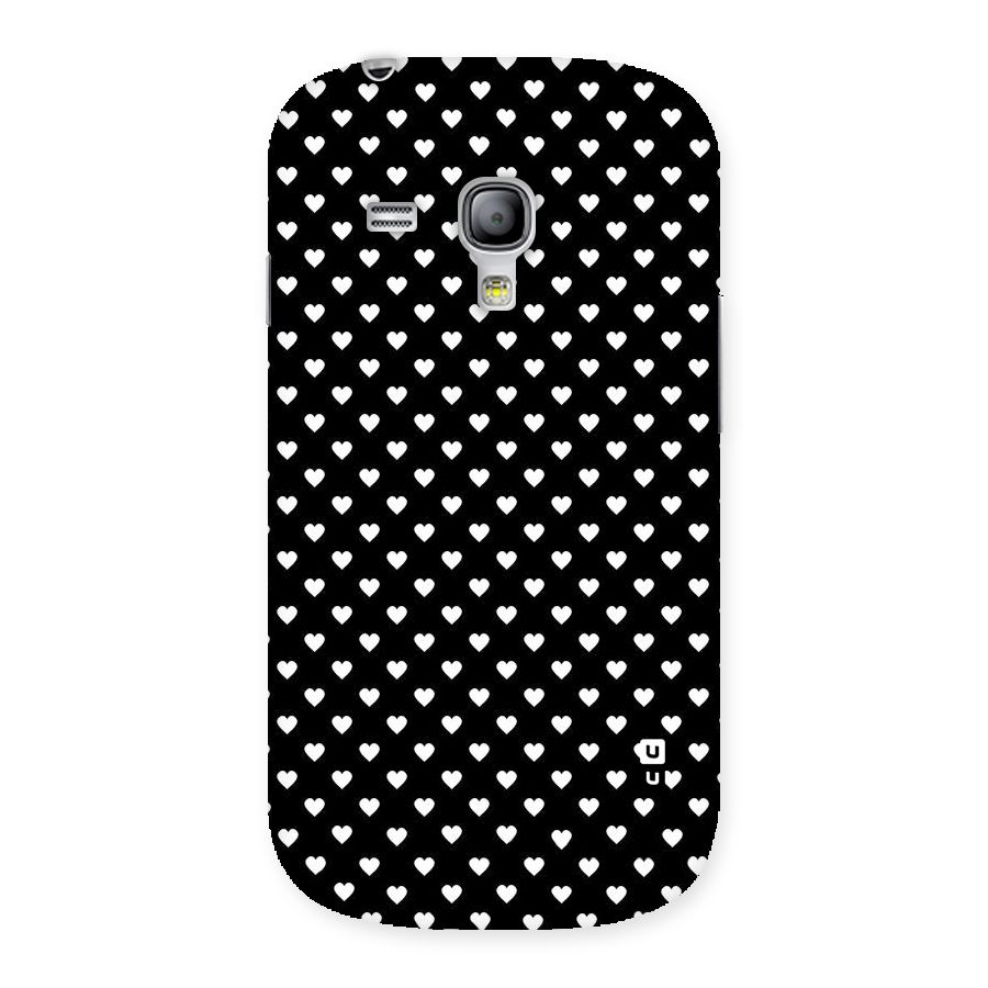 Classy Hearty Polka Back Case for Galaxy S3 Mini