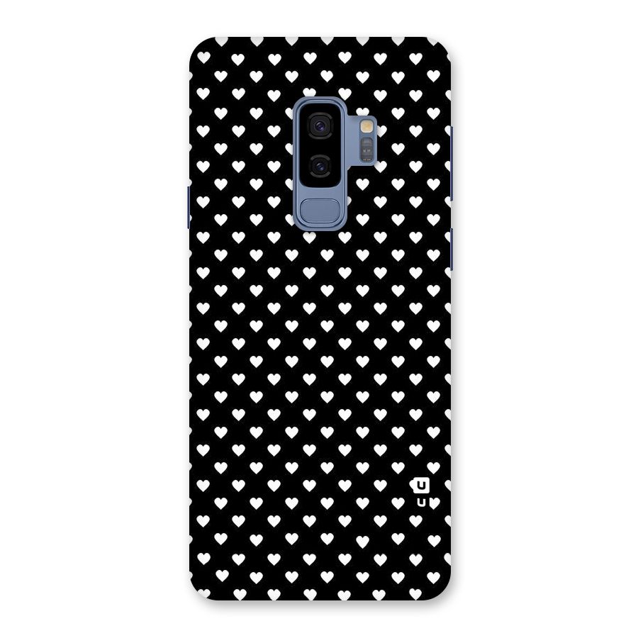 Classy Hearty Polka Back Case for Galaxy S9 Plus