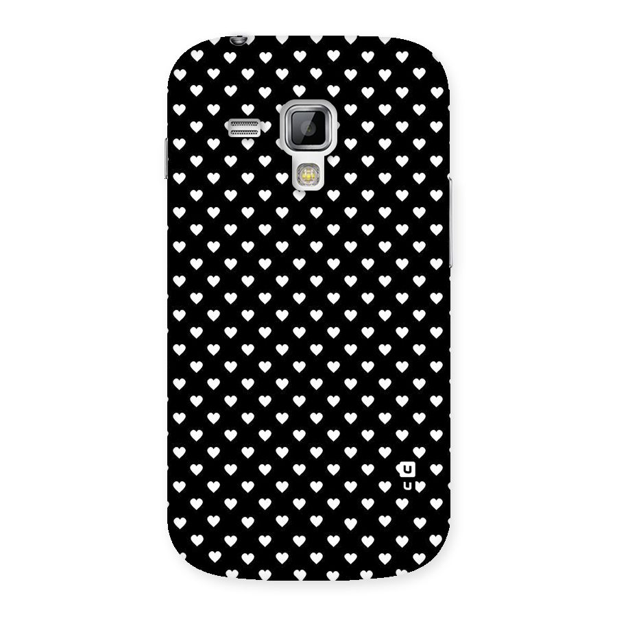 Classy Hearty Polka Back Case for Galaxy S Duos