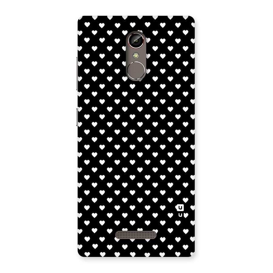 Classy Hearty Polka Back Case for Gionee S6s