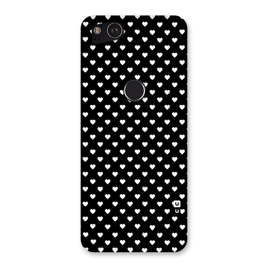 Classy Hearty Polka Back Case for Google Pixel 2