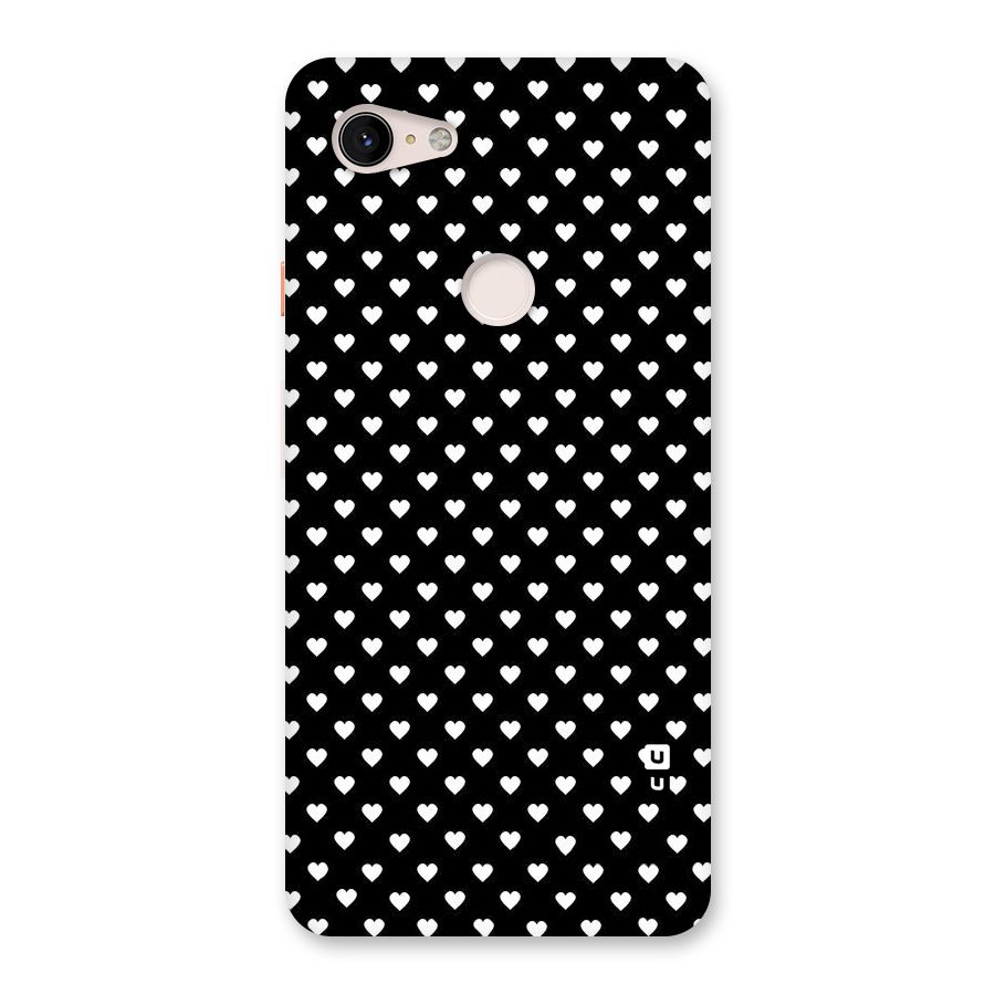 Classy Hearty Polka Back Case for Google Pixel 3 XL