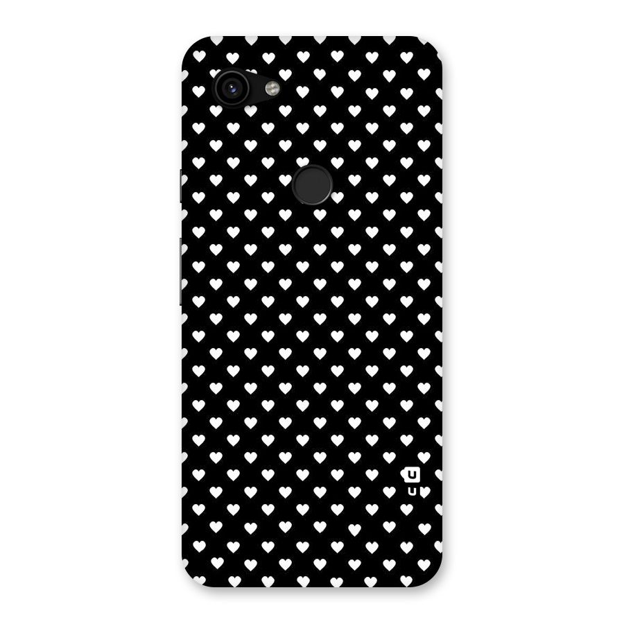 Classy Hearty Polka Back Case for Google Pixel 3a XL