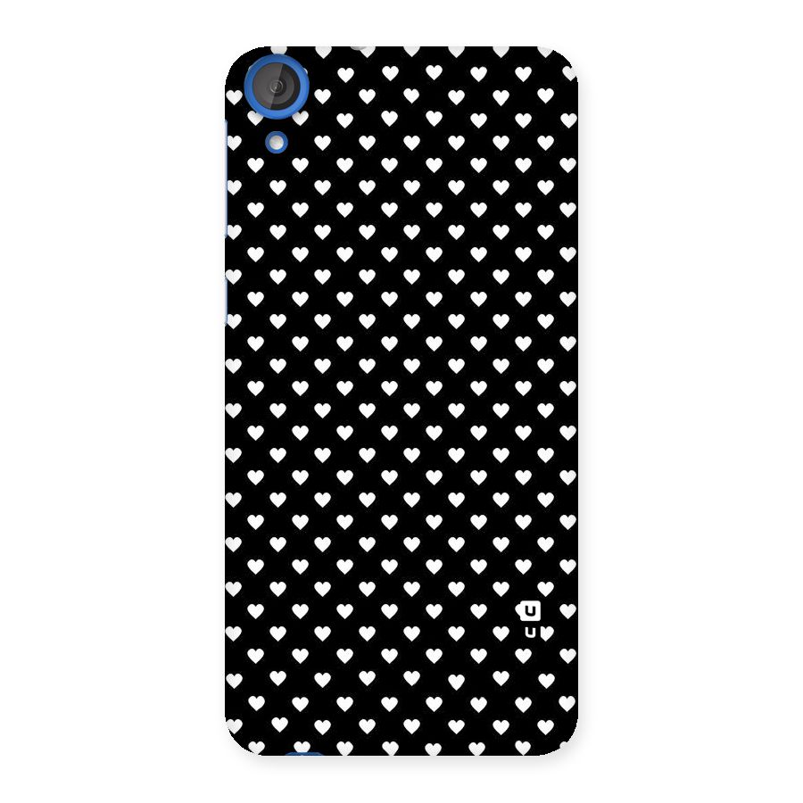 Classy Hearty Polka Back Case for HTC Desire 820