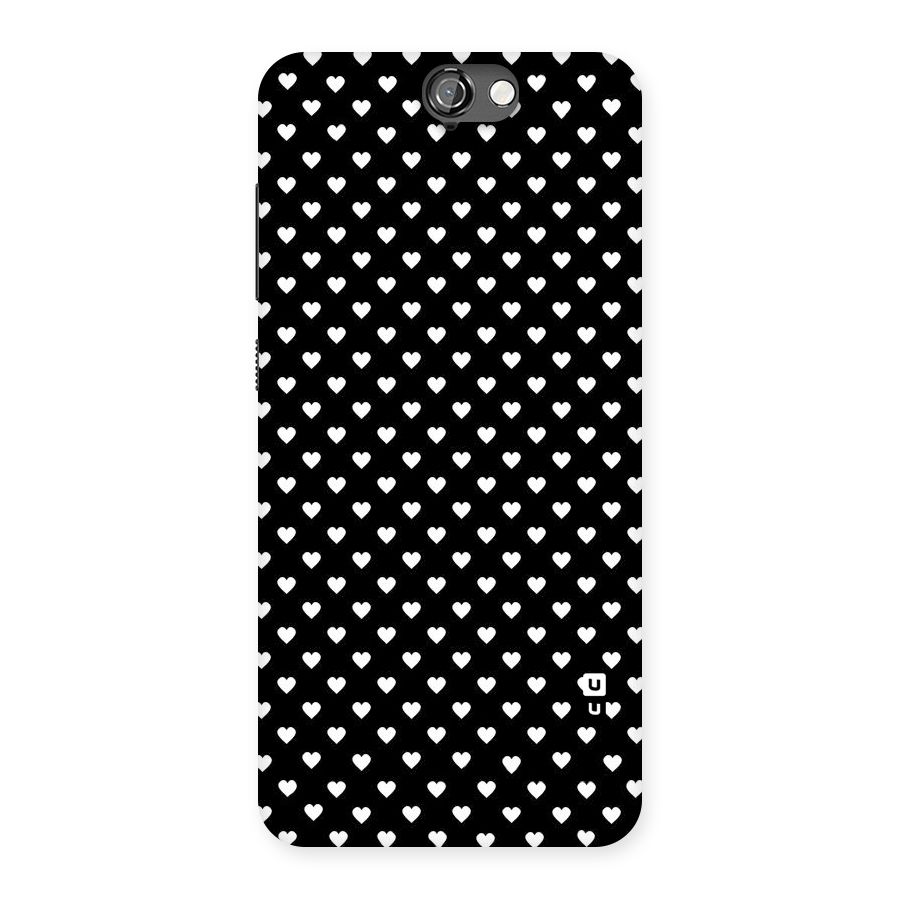Classy Hearty Polka Back Case for HTC One A9