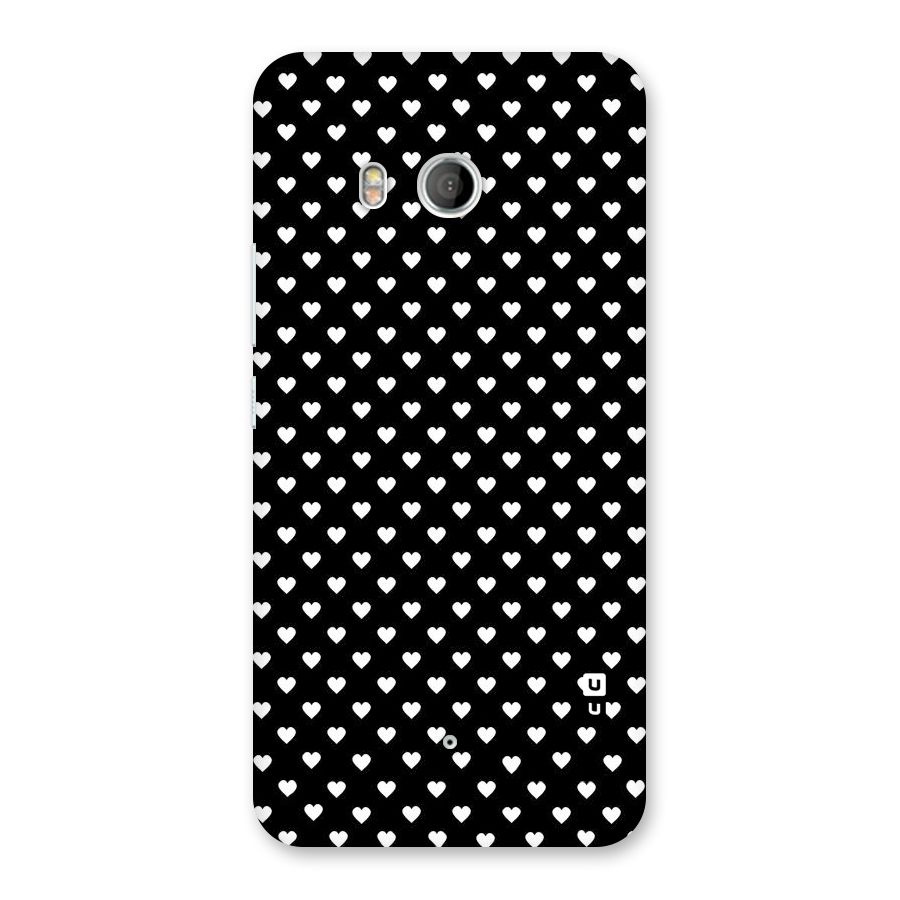 Classy Hearty Polka Back Case for HTC U11