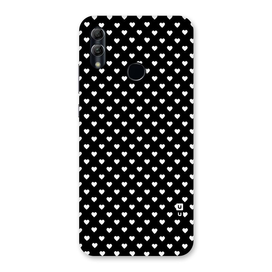 Classy Hearty Polka Back Case for Honor 10 Lite